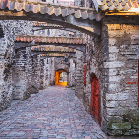 View,Of,St.,Catherine's,Passage,,Old,Town,Of,Tallinn,,Estonia