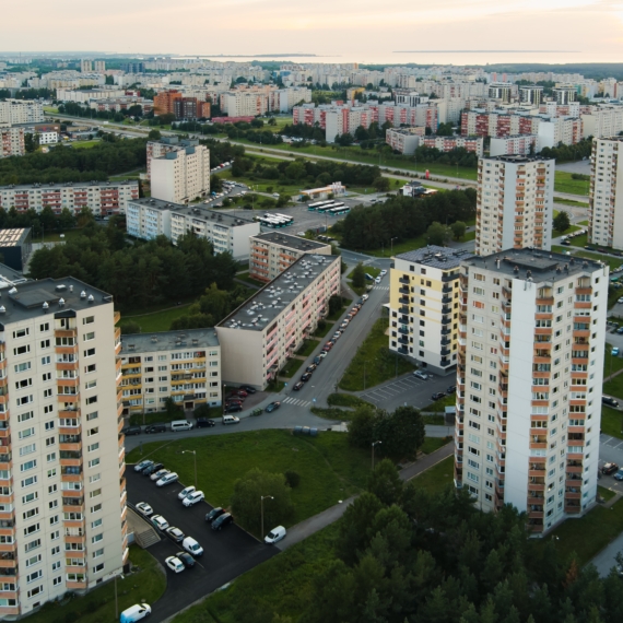 Estonia,,Tallinn,July,16,,2024.,Lasnamae,District,,Soviet-built,High-rise,Panel