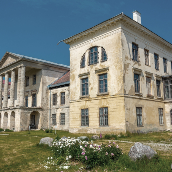 View of Kolga manor in Estonia.